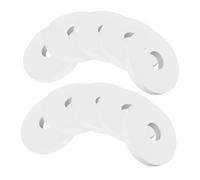 Holibanna 15pcs Aromatherapy Refill Pads Aromatherapy Replacement Pad for Car Diffuser White round Hollow Pe Fragrant Scented Oil Refill Present for Friends Or Family Adults Assorted style
