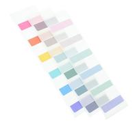 Holibanna 180pcs Coated Adhesive Sticky Tabs for Notebooks and Books, Easy to Carry Annotation Tabs to Highlight Important Sentences, for Reading and Office Use