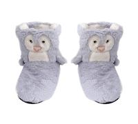 Holibanna 1pair Autumn Warm Non-Skid Floor Boots for Adults Dusty Indoor Shoes Comfortable Fit Breathable Material for Cozy Wear Easy to Off Pale Blue