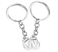 Holibanna 1pair Creative Key Chains for Bag Hanging Decor Stylish Friend Key Pendants Unique Keyring Accessories for All Occasions Birthday Valentine Day Christmas