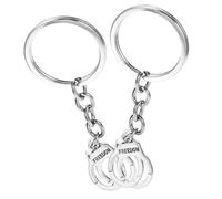 Holibanna 1pair Unique Friend Keychain Lightweight Bag Pendant Ornaments for Keys and Bags Stylish Design Material for Friends