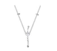Holibanna 1PC Diamond Navel Ring Rhinestone Belly Button Bar Waist Chain Body Piercing Summer Beach Bikini Jewellery for Women and Girls (White)