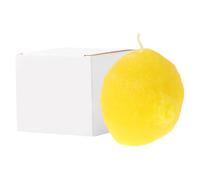Holibanna 1Pc Lemon Shaped Scented Candle Handmade Soy Wax Aromatherapy for Home Decoration Fragrance Unique Lemon Design for Spa Bathroom and Festive Occasions