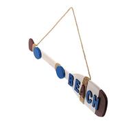Holibanna 1Pc Mediterranean Style Paddle Design Wall Hook Creative Clothes Hanger for Home Vintage Nautical Design for Organizing Garments Rustic Wall Hanging Accessory Random Color