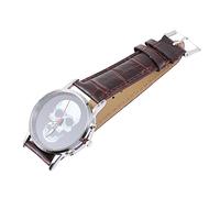 Holibanna 1pc Skull Pattern Quartz Watch for Halloween Dial Wristwatch for Men for School and Cosplay Parties Stylish Design for Festive Celebrations