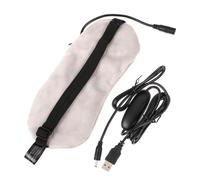 Holibanna 1PC USB Heating Eye Mask Temperature Control Eye Patch for Headache Relief for Men and Women Mask Grey