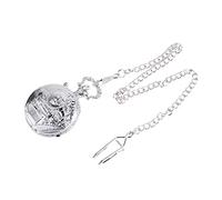 Holibanna 1pc Vintage Pocket Watch Creative Silver Unique for Collectors and Special Occasions