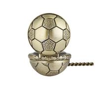 Holibanna 1PC Vintage Soccer Pocket Watch Creative Decorative Watch Bronze Unique Design for Fashionable Accessories and Durable Craftsmanship for Timeless Use
