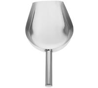 Holibanna 1pcs Stainless Steel Ice Scoop Multipurpose Metal Scoops for Dry Goods Sturdy Kitchen Scoops Different Sizes Flour Scoop Popcorn Scoop Measuring Pet Food Scoop for Candy Dessert Bean