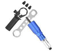 Holibanna 1set Electric Rivet Nut Tool with Drill Attachment High-speed Riveting Adapter for Cordless Drill Rapid Blind Rivet Installation Kit for Home Improvement Furniture Assembly