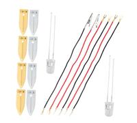 Holibanna 1Set Fruit Battery Science Experiment Kit for DIY Circuit Kit with Zinc Copper Plates Engaging Stem Educational for Home and School Projects