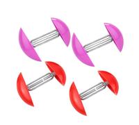 Holibanna 2 Pairs Adjustable Non-slip Shoe Expander for and Women Plastic Toe Box Widener for High Heels and Flats Foot Stretcher for Comfortable Custom Fit and Toe Space