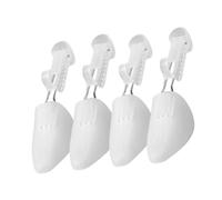 Holibanna 2 Pairs Adjustable Plastic Shoe Trees for Men Shoe Stretcher Wide Feet Crease Protector Maintains Shape for Boots Sneakers Lightweight