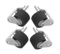 Holibanna 2 Pairs Cassette Deck Pinch Roller with Frame Gear Pressure Belt Pulley Durable Replacement Parts for Cassette Tape Machine Easy to Store and Carry
