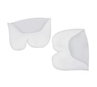 Holibanna 2 Pairs Gel Flexible Big Cushions for Ballet Sandals and Everyday Wear Breathable Reusable Sleeves for Relief and Pressure Reduction
