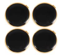 Holibanna 2 Pairs Mens Cufflinks Round Tuxedo Formal Shirts Studs Classic Shirt Cuff Links Minimalist for Business Wedding Formal Suit