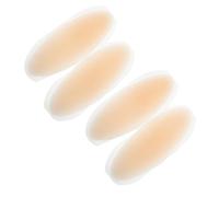 Holibanna 2 Pairs Self-adhesive Skin Color Silicone Hip Enhancers for Women Invisible Buttocks Padding Inserts with Oval Shape for Precise Hip and Leg Shaping Reusable Removable Pads for