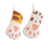 Holibanna 2 Pcs Baby Bath Sponge Boys and Girls Toddler Bath Scrubber Bath Towel Adorable Cartoon Paws for Skin Care