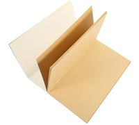 Holibanna 2 Pcs Travelers Notebook Inserts Refill Set with 1 Blank White Page and 1 Kraft Paper Sheet, Travel Journal Notebook Refills for Traveler’S Notepad and Accessories, Suitable for