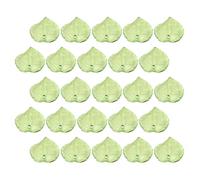 Holibanna 200pcs Transparent Green Leaf Acrylic Pendants for Jewelry Making DIY Crafts Tiny Leaf Charms with Hole for Necklace Bracelet Flexible Dangle Accessories for Earrings and Wind