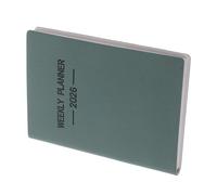 Holibanna 2026 A7 Mini Planner Notebook for Daily Schedule and Journal, Portable Weekly Planner with Sturdy Artificial Leather Cover and Paper, Compact Pocket Calendar for Time Management
