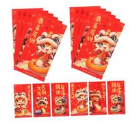 Holibanna 20Pcs Chinese Year Red Envelopes Snake Lunar Year Spring Festival Lucky Money Packets for Family Gatherings Corporate Parties with Thick Paper and Vibrant Colors