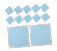 Holibanna 20pcs Decorative Daisy Paper Napkins Elegant Design for Floral Parties Birthdays and Spring Picnics Absorbent Two Guest Napkins for Home and Restaurant Use