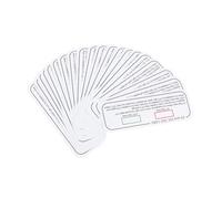 Holibanna 20pcs Detection Uv Testing Cards for Household Test Cards Uv Indicator for Light Wavelength Measurement Test for Uvc Testing and Sunlight Exposure