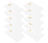 Holibanna 20Pcs Ic Card Blank Cards with Chip 16K Memory White PVC Copper Fast Data Transfer Compatible with Access Control Systems for Electronic Locks