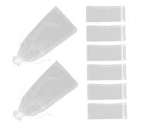 Holibanna 20pcs Organza Wine Bottle Bags Sheer Mesh Drawstring Wine Covers for Party Favors Reusable Wrap and Stylish Presentation for Celebrations