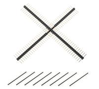 Holibanna 20pcs Pin Female Breakaway Header Strip Pitch Single Row Straight Pin Connector for Efficient Signal Transmission and Electronic Projects