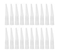 Holibanna 20pcs Reusable Plastic Caulk Nozzles with 1.5cm Inner Diameter Elbow Tips for Precise Seamless Sealant Application, Long Glue Nozzle Set for Home Renovation and Caulking Finishing