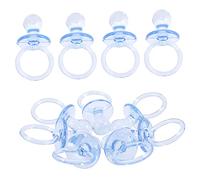 Holibanna 20pcs Transparent Mini Pacifier Decorations for Shower Games Gender Reveal Party Favors and Guest Creating Joyful Celebrations