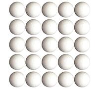 Holibanna 25Pcs 7cm White Foam Balls Craft Foam Balls Polystyrene Craft Balls Art Decoration Balls for DIY Art Craft School Projects and Party Decorations