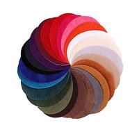 Holibanna 25PCS Colorful DIY Applique Clothes Patches Kit for Sweaters Jackets Pants Fabric Elbow Knee Repair and Decorative Stickers Multi Color Patchwork Accessories for Mending and