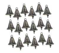 Holibanna 25pcs Zinc Alloy Bronze Charms for Wind Chimes DIY Crafts Pet Calling Bells Weatherproof Easy to Attach for Indoor Outdoor Decoration