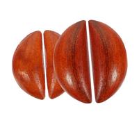 Holibanna 2Pairs Divination Holy Cups Taoist Divination Tool for Worship and Altar Supplies Ornament Housewarming Home and Office