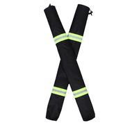 Holibanna 2pcs Boat Trailer Guide Pole Cover Reflective Trailer Guide Cover Heavy Duty Oxford Cloth Abrasion Resistance Safer Transport for Highway Speeds and Rough Weather