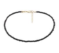 Holibanna 2pcs Boho Choker Necklace Chain Bead Necklace Boho Tiny Bead Choker Jewelry Beach Bead Choker for Women and Girls