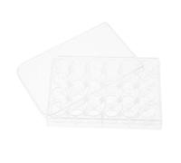 Holibanna 2pcs Cell Culture Plates Tissue Culture Trays Lab Plates Multi-purpose Design for Experimental Research and Sample Handling