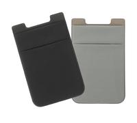 Holibanna 2pcs Dual Slot Phone Back Card Holder Stylish Marble Pattern and Lightweight Design for Easy Carrying Durable and Practical for Credit Cards and Id Storage