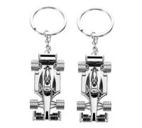 Holibanna 2pcs Funny Keychains Racing Car Keychains for Men Car Key Chain Accessories Unique Design