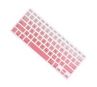 Holibanna 2pcs Gradient Pink Keyboard Cover for Pro Air Dustproof Film Protector Thin Breathable Splash Resistant Keyboard Accessory