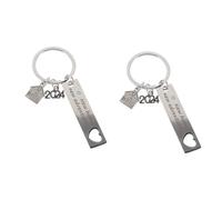 Holibanna 2pcs Home Keychain Decoration Keyring Pendant Housewarming Adventures Lightweight and Keychain for Bags and Keys