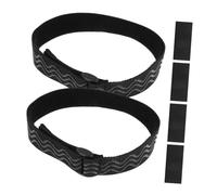 Holibanna 2pcs Hook and Loop Boot Holders Adjustable Boot Fixing Straps for Women's Elastic Belt to Prevent Slipping While Driving Walking