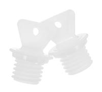 Holibanna 2pcs Hot Water Bottle Stopper Caps Leakproof Replacement Plugs 2.1Cm Inner Diameter 1.7Cm Height Sealing Stoppers for Hot Water Sack Closure