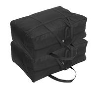 Holibanna 2pcs Large Storage Bags Heavy-Duty Multifunctional Pouches for Moving Travel Camping Gardening Design