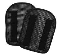 Holibanna 2pcs Lightweight Breathable Tactical Vest Pads with Fabric Cushion Inserts for Outdoor Training and Rucking Black Inner Liner Shock Absorption Heat Dissipation