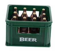 Holibanna 2pcs Magnetic Wall Bottle Opener Creative Beer Crate Design Portable Lightweight Bar Accessory for Opening at Home Outdoors