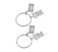 Holibanna 2pcs Maths Financial Calculator Keychain Graduation Present for Accountant